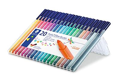 Staedtler viltstift Triplus Color, opstelbare box met 20 kleuren Staedtler viltstift Triplus Color, opstelbare box met 20 kleuren