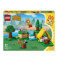 Lego animal crossing kamperen met bunnie 77047 - thumbnail