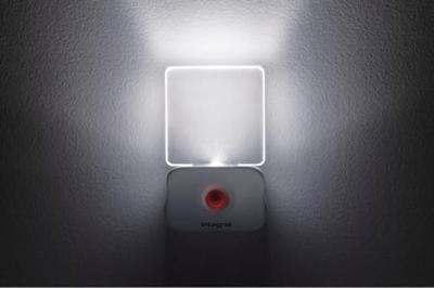 Led nachtlamp Integral 4000K koel wit 0.5W 7lumen sensor op batterijen Led nachtlamp Integral 4000K koel wit 0.5W 7lumen sensor op batterijen