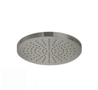 Hotbath Mate hoofddouche 20cm rond nikkel geborsteld M100GN - thumbnail