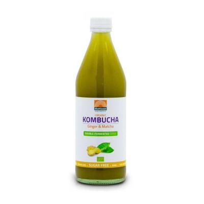 Mattisson HealthStyle Kombucha Ginger & Matcha Drink