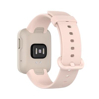 Classic siliconen sportbandje - Lichtroze - Xiaomi Mi Watch Lite / Redmi Watch Classic siliconen sportbandje - Lichtroze - Xiaomi Mi Watch Lite / Redmi Watch