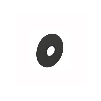 Intersteel Rozet renovatie zelfklevend plat 55x2mm - RVS/mat zwart