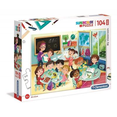 Clementoni legpuzzel My Classroom 104 stukjes 62 x 42 cm Clementoni legpuzzel My Classroom 104 stukjes 62 x 42 cm