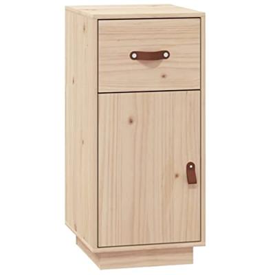 Dressoir 34x40x75 cm massief grenenhout
