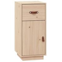 Dressoir 34x40x75 cm massief grenenhout - thumbnail