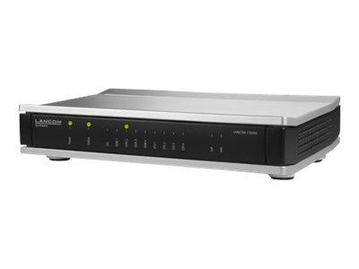 LANCOM 1784VA (All-IP, EU, over ISDN), VPN-router, VDSL2/ADSL2+-modem, ISDN-VoIP-conversie, 4x ISDN (2x NT & 2x TE/NT), 4x GE