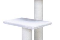 Krabmeubel pluche 50x50x92cm wit Beeztees - Designed by lotte - thumbnail