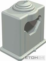 OBO Bettermann 2105012 Buisklem Grijs 100 stuk(s) - thumbnail