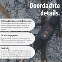 Brennenstuhl 1290720011 Tussenschakelaar voor persoonsbescherming PRCD 230 V Zwart IP66 - thumbnail