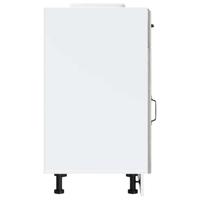 Keuken onderkast Lucca bewerkt hout grijs sonoma eikenkleur - thumbnail