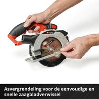 Einhell TE-CS 18/150 Li - Solo Accu-cirkelzaag Zaagdiepte 90° (max.) 48 mm Zonder accu, Incl. accessoires 18 V - thumbnail