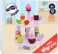 Small Foot houten etagere met speeleten snoep, 22dlg. - thumbnail