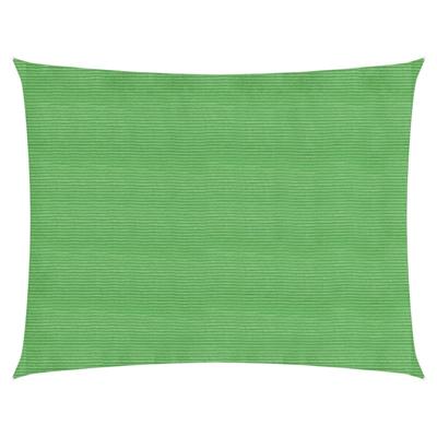 VidaXL Zonnezeil 160 g/m² 5x6 m hdpe lichtgroen