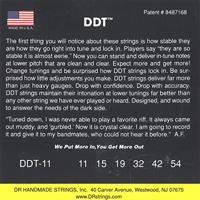 DR Strings DDT-11 Drop Down Tuning Heavy 11-54 elektrische gitaarsnaren - thumbnail