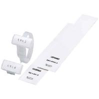 Phoenix Contact 0830746 KMK 5 Kabelmarkeringdrager Montagemethode: Kabelbinder Markeringsvlak: 60 x 15 mm Transparant 50 stuk(s)