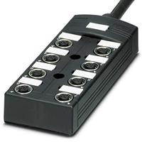 Phoenix Contact SACB-8/16-10,0PUR OD 1457377 Passieve sensor/actorbox M12-verdeler met metalen schroefdraad 1 stuk(s) Piece - thumbnail