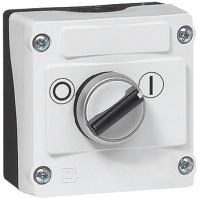 BACO 224216 LBX12510 Draaischakelaar In behuizing Zwart, Grijs Draai-ontgrendeling 1 stuk(s)