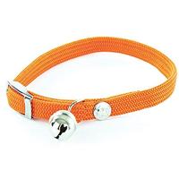 Martin halsband kat elastisch nylon oranje - thumbnail