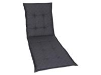 GO-DE Textil Tuinkussen (Stoelkussen voor een ligbed, Antraciet) - thumbnail