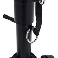 VidaXL Drumkruk verstelbaar rond zwart - thumbnail