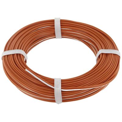 econ connect ZKL05WSOR20 Draad 2 x 0.5 mm² Wit, Oranje 20 m