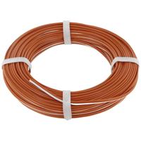 econ connect ZKL05WSOR20 Draad 2 x 0.5 mm² Wit, Oranje 20 m - thumbnail