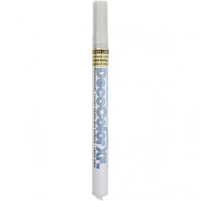 Deco Stift, lijndikte 0,8 mm, zilver, 1 stuk