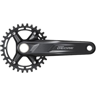 Crankstel 10/11-speed Shimano Deore FC-M5100-1 - 32 tands - 175 mm - zwart Crankstel 10/11-speed Shimano Deore FC-M5100-1 - 32 tands - 175 mm - zwart