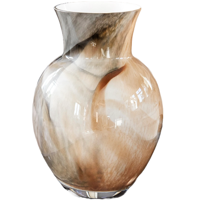 Vaas glas - vaas Haze - vaas bruin - thumbnail