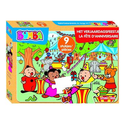 Studio 100 Bumba legpuzzel het verjaardagsfeestje, 9st.
