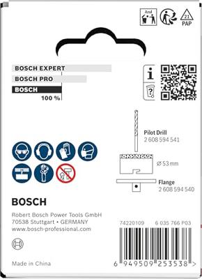 Bosch Accessoires Gatzaag met as voor baksteen en zachte tegels | 53 x 60 mm - 2608594534 Bosch Accessoires Gatzaag met as voor baksteen en zachte tegels | 53 x 60 mm - 2608594534