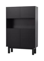 WOOOD Buffetkast 'Finca' Mat zwart, 170 x 110cm - thumbnail