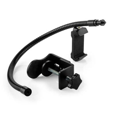 MOJOGEAR Premium flexibele telefoon- en tablethouder met tafelklem - Metaal