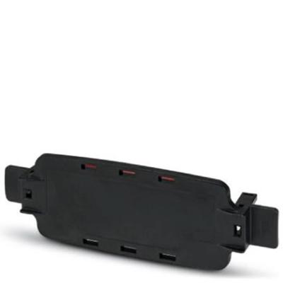Phoenix Contact ECS-P-122X169-L-UV1-B 2230004 Frontplaat (l x b x h) 62 x 196 x 34 mm PC Zwart 5 stuk(s)