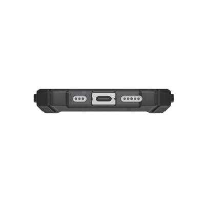 Urban Armor Gear Plasma XTE Outdoor telefoonhoes Apple iPhone 16e Transparant, Titaan Inductieve lading, MagSafe compatible, Met standfunctie, Stootbestendig
