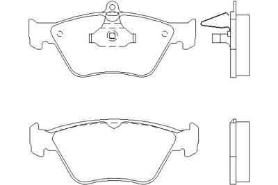 Remblokken set 2141101