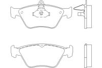 Remblokken set 2141101 - thumbnail