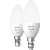 Philips Lichtbron kaars Hue - E14 - 6W - White set van 2 929003021102 - thumbnail