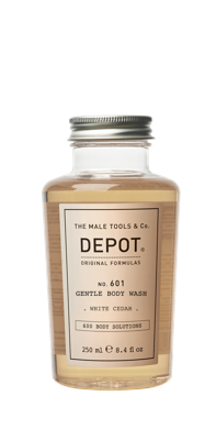 Depot 601 gentle body wash white cedar 250ml Depot 601 gentle body wash white cedar 250ml
