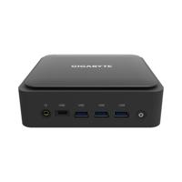 Gigabyte GB-BEI3H-1220 PC/workstation barebone Zwart Ingebouwde luidsprekers i3-1220P 1,8 GHz - thumbnail