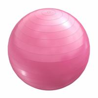 Fitnessbal Roze 55 cm incl. pomp - thumbnail