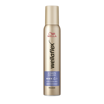 Wella Flex Mousse 2 Days Volume 4 Extra Strong Wella Flex Mousse 2 Days Volume 4 Extra Strong
