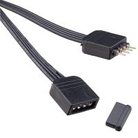 Akasa AK-CBLD01-20BK Zwart Signaalkabel - thumbnail