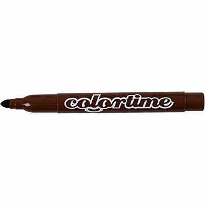 Colortime Bruine jumbo stiften, 12st.