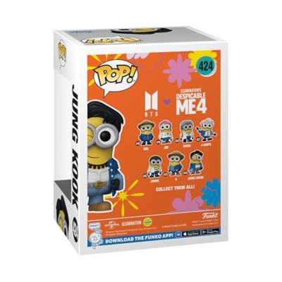 Despicable ME 4 x BTS Funko Pop Vinyl: Jung Kook