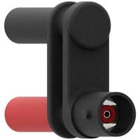 Electro PJP 21130-CD1 Meetadapter BNC-bus - Bananenkoppeling Rood, Zwart - thumbnail