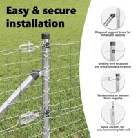 VidaXL Afrasteringspaal 7 pcs zilver staal - thumbnail