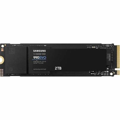 Samsung 990 EVO 2 TB NVMe/PCIe M.2 SSD 2280 harde schijf M.2 NVMe PCIe 4.0 x4, M.2 NVMe PCIe 5.0 x2 Retail MZ-V9E2T0BW