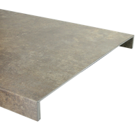 Douwes Dekker - Rigid PVC Dubbeltrede brownie 95x61cm (PVC) - thumbnail